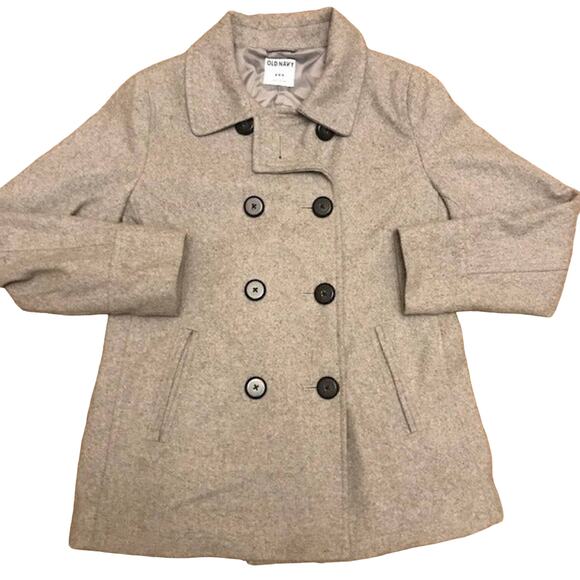 Old Navy Womens Fall Winter Gray Coat. Size Medium - Picture 1 of 9